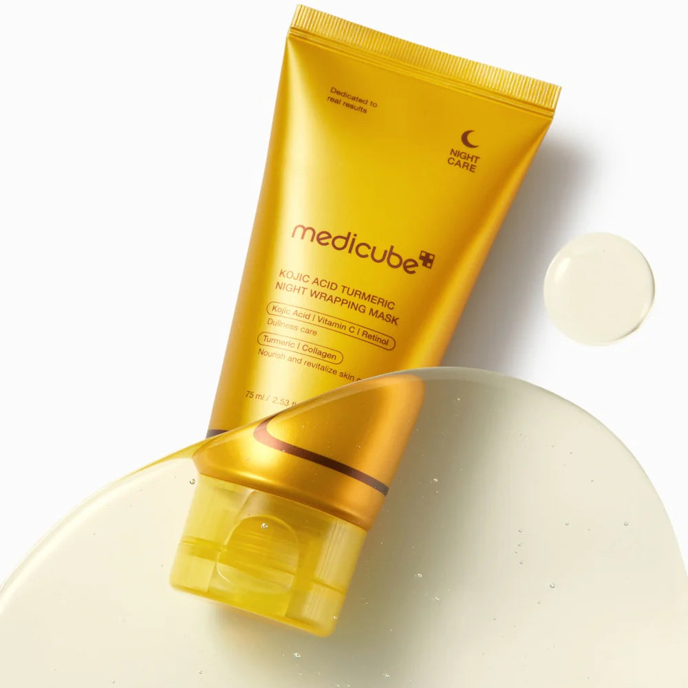 MEDICUBE - Kojic Acid Turmeric Night Wrapping Mask | 75 ML