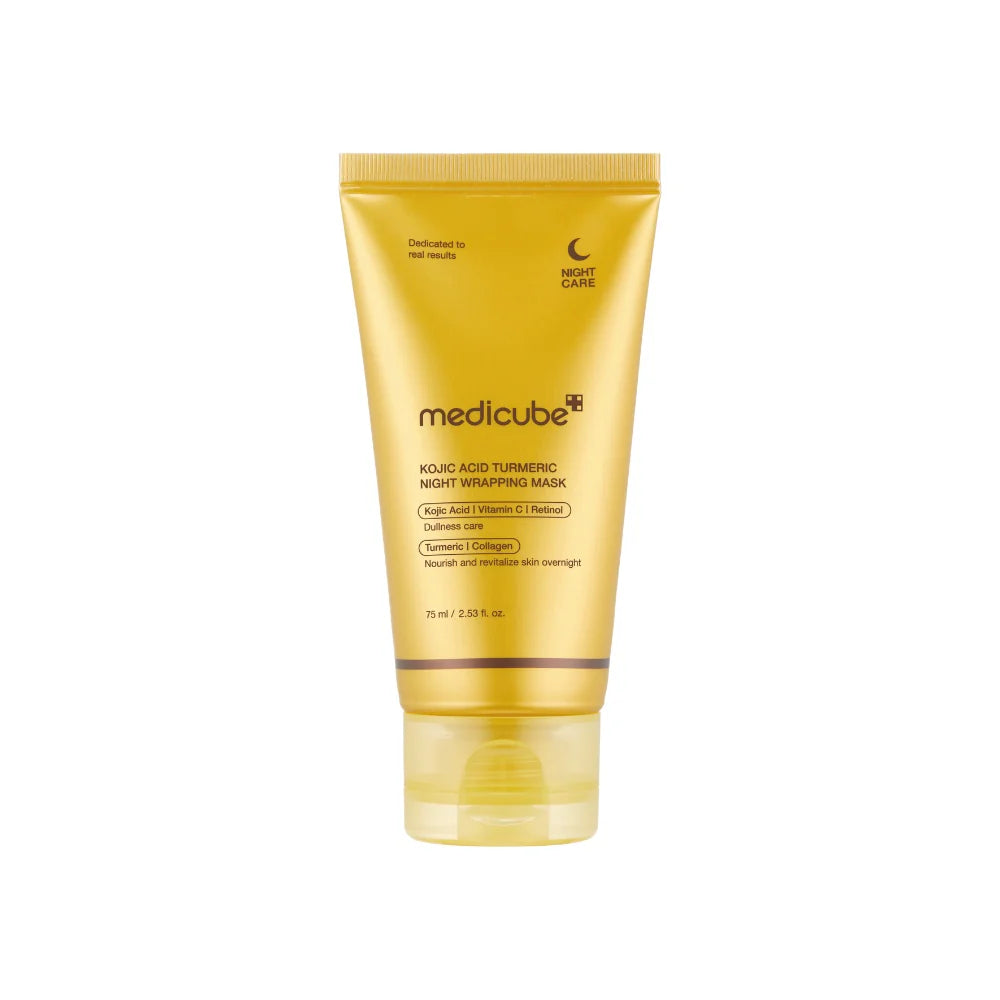 MEDICUBE - Kojic Acid Turmeric Night Wrapping Mask | 75 ML