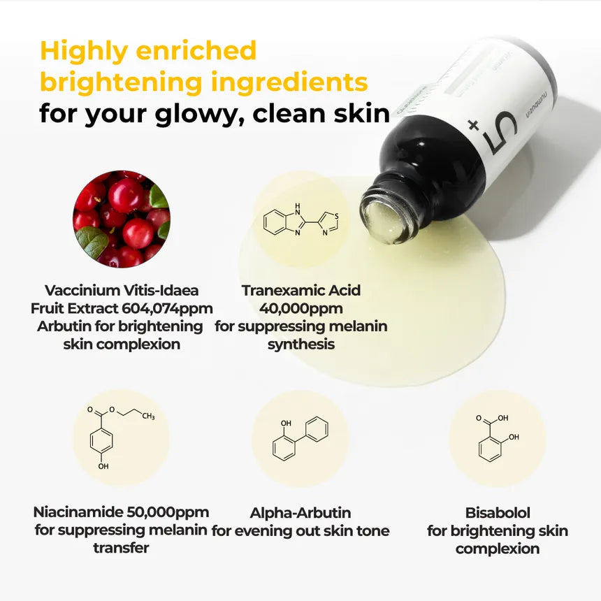 NUMBUZIN - 5+ VITAMIN CONCENTRATED SERUM GLUTATHIONE | 30 ML