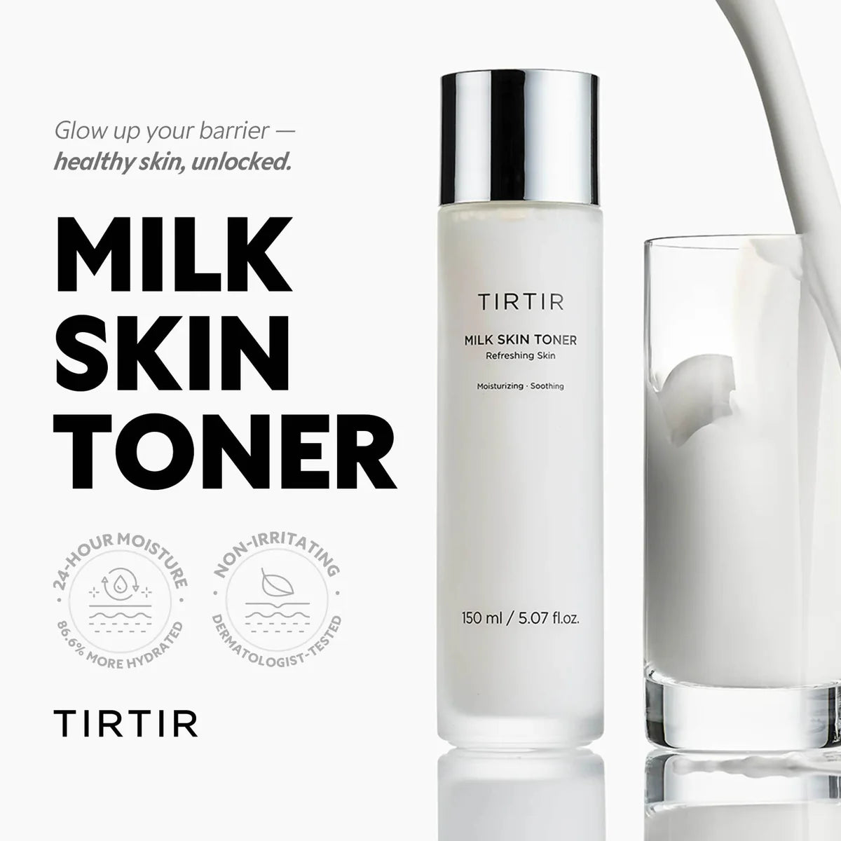 TIRTIR - MILK SKIN TONER | 150 ML