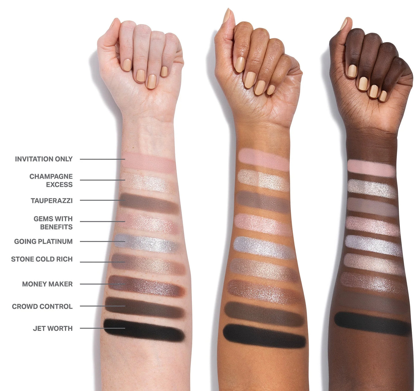 Morphe - Rich & Foiled Artistry Palette - Going Platinum