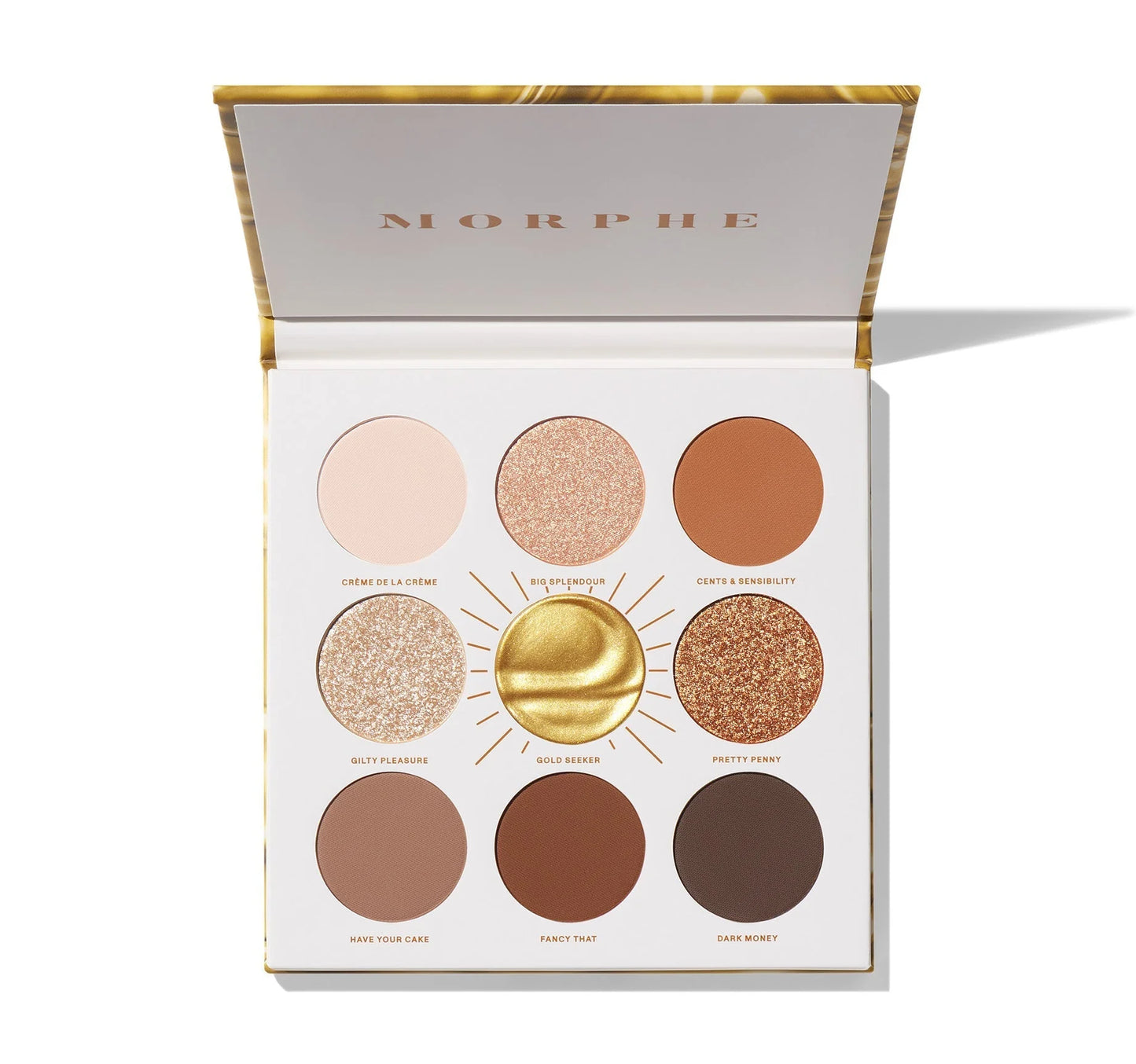 Morphe - Rich & Foiled Artistry Palette - Gold Seeker