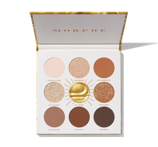 Morphe - Rich & Foiled Artistry Palette - Gold Seeker