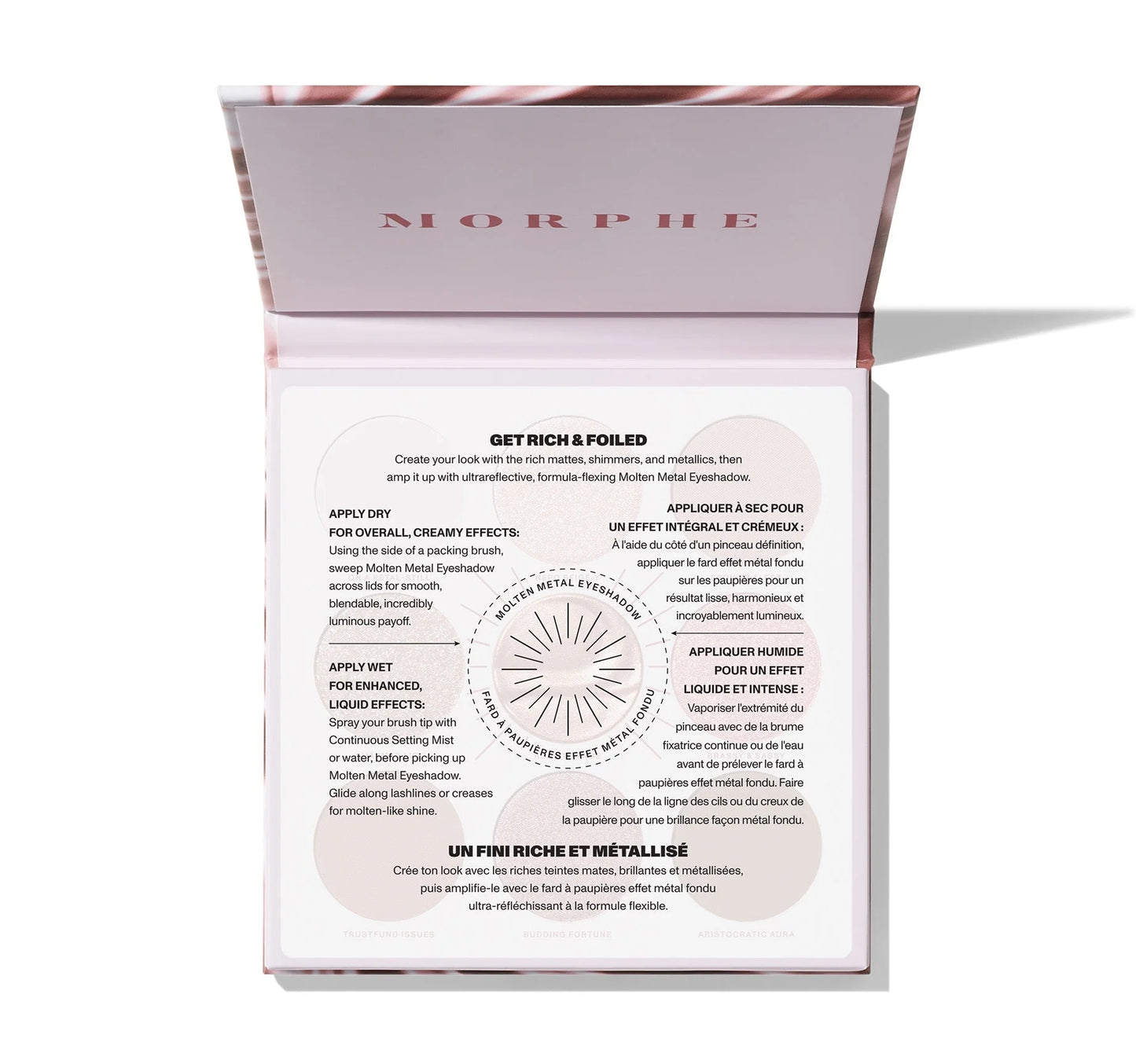 Morphe - Rich & Foiled Artistry Palette - Rose to Fame