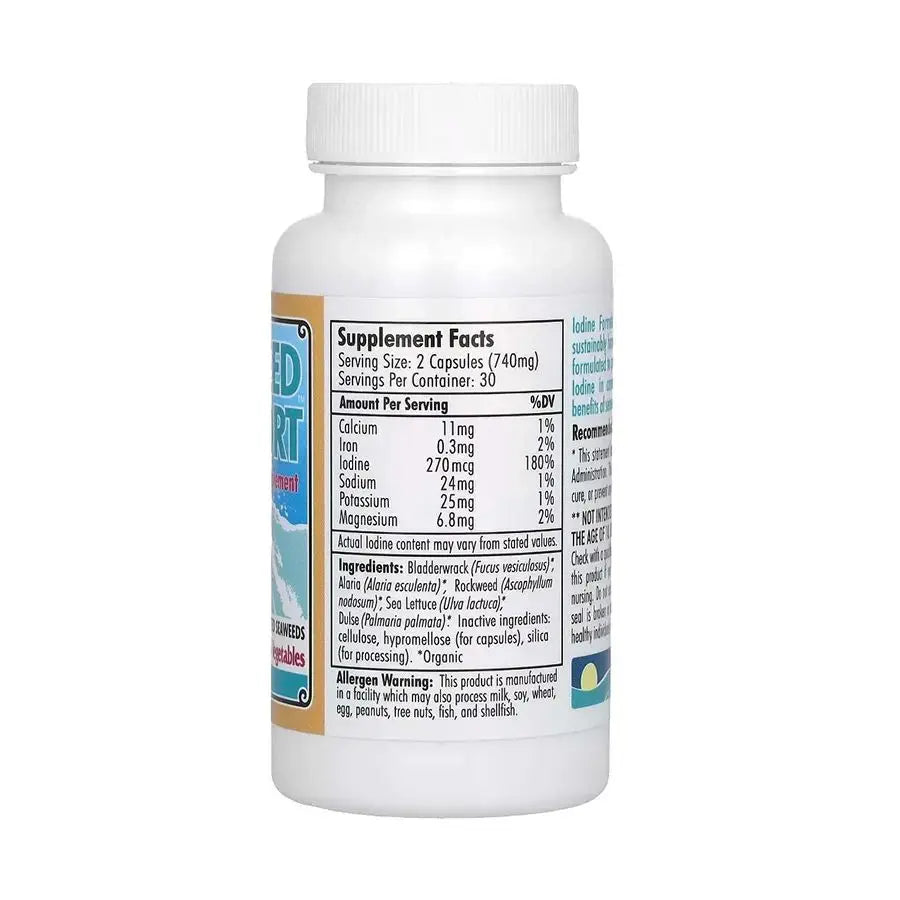 MAINE COAST SEA VEGETABLES - SEAWEED SUPPORT IODINE FORMULA | 60 CAPSULES