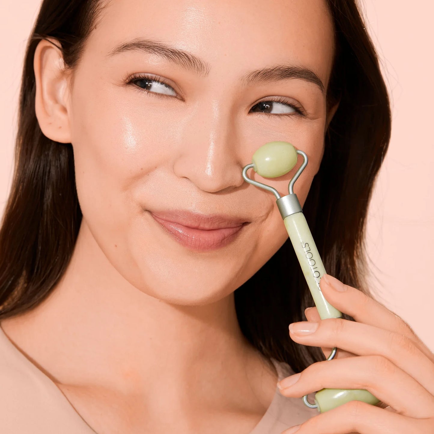 Ecotools - Jade Facial Roller and Gua Sha Stone Duo