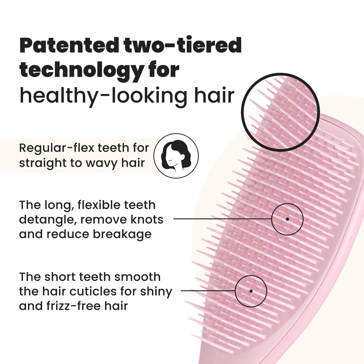 Tangle Teezer - Ultimate Detangler Brush | Millennial Pink