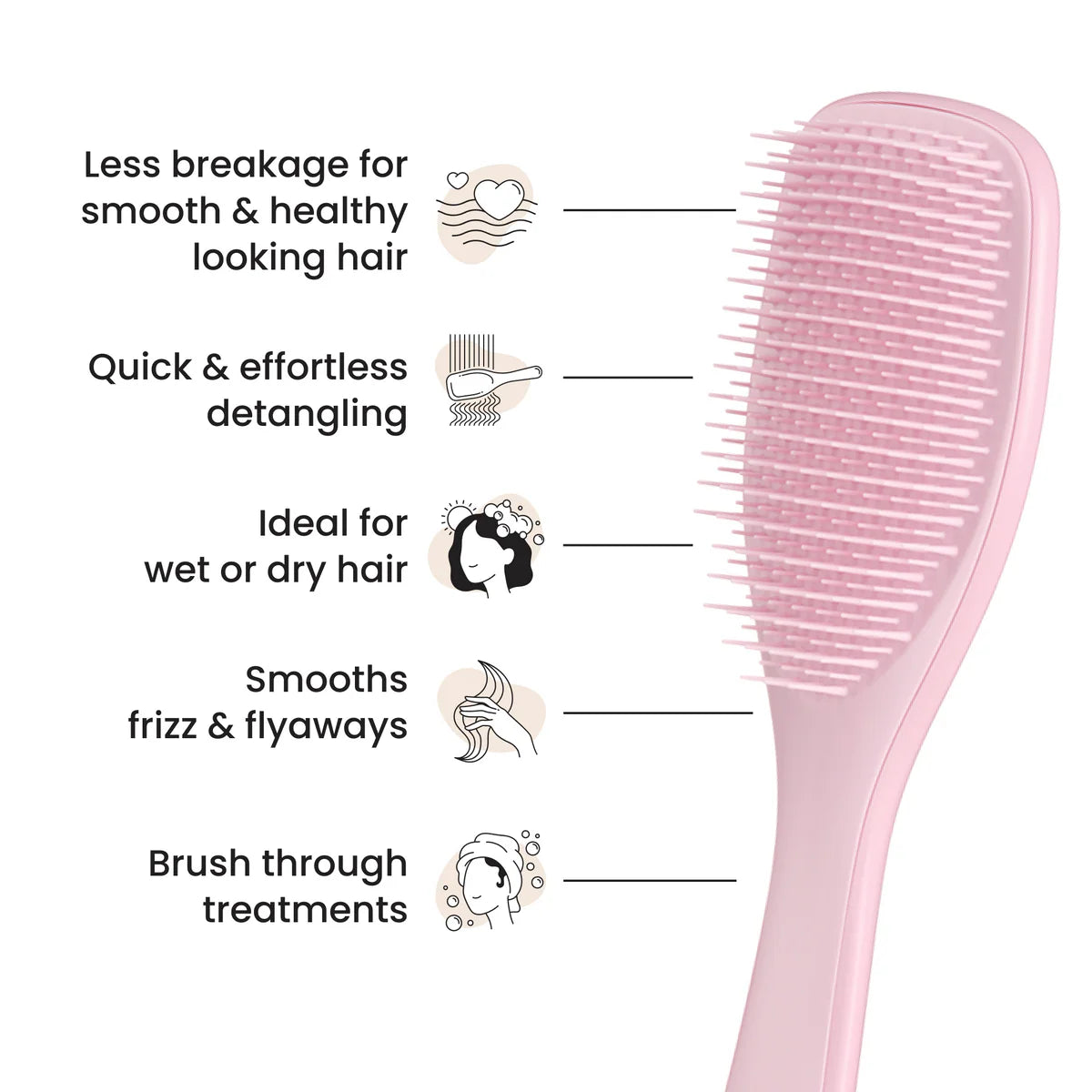 Tangle Teezer - Ultimate Detangler Brush | Millennial Pink