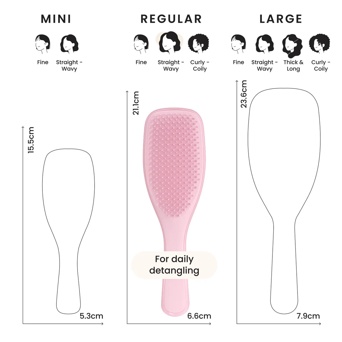 Tangle Teezer - Ultimate Detangler Brush | Millennial Pink