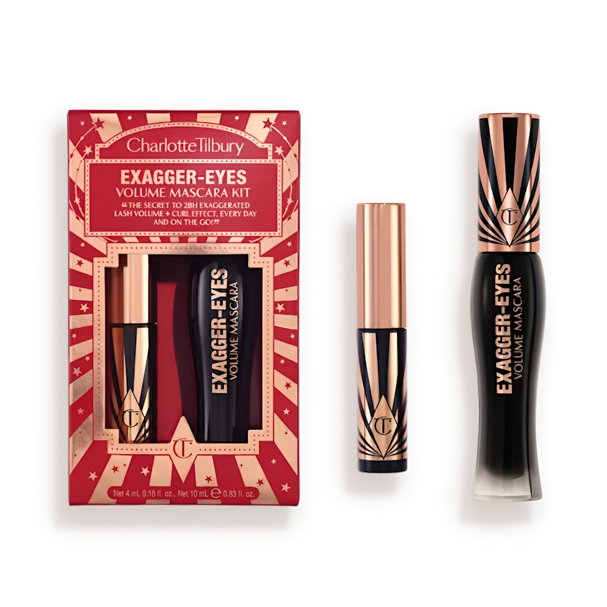 Charlotte Tilbury - EXAGGER-EYES VOLUME MASCARA KIT - Eye Kit Gift Set (2026-2027)