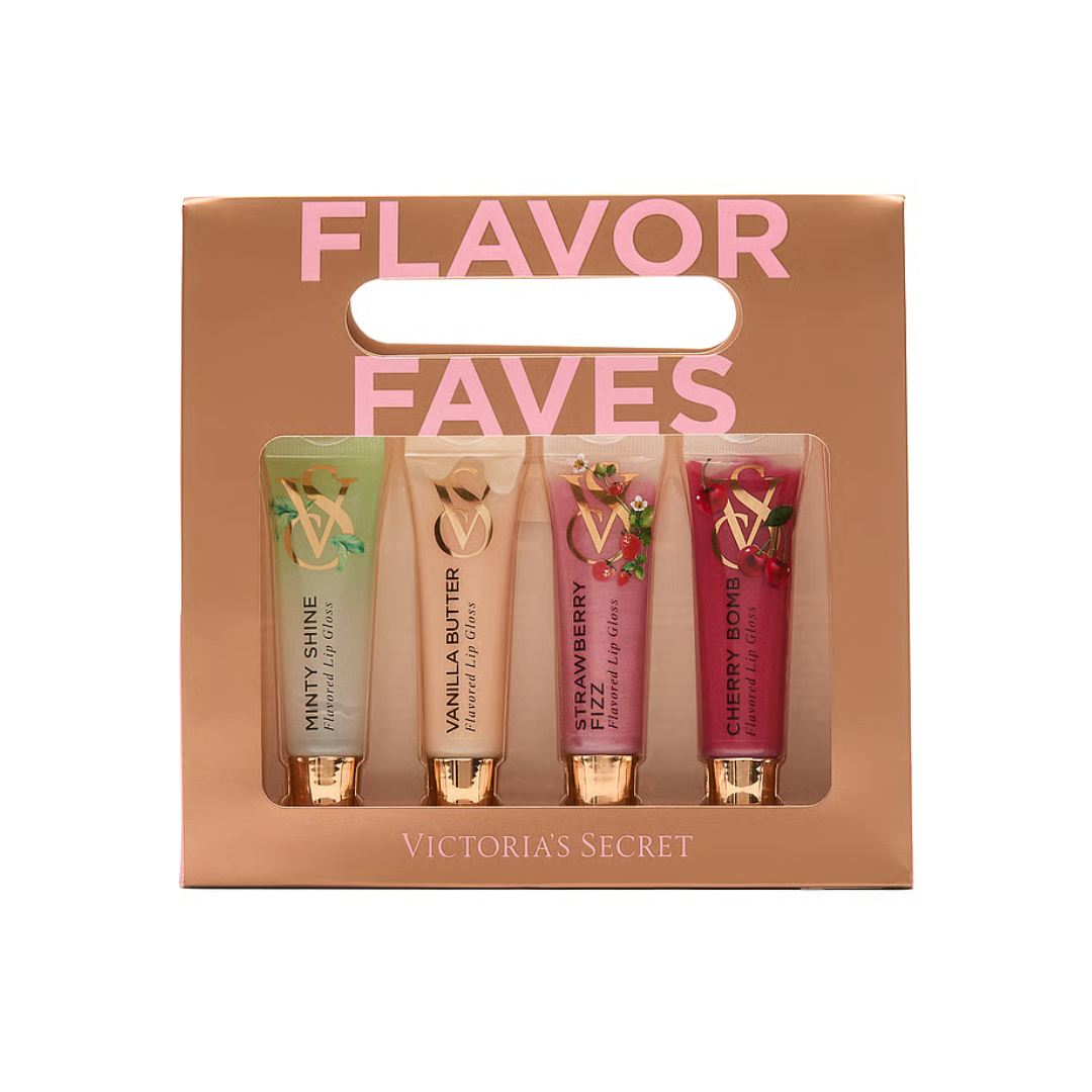 Victoria's Secret - 4-Piece Flavor Favorites Lip Gloss Gift Set