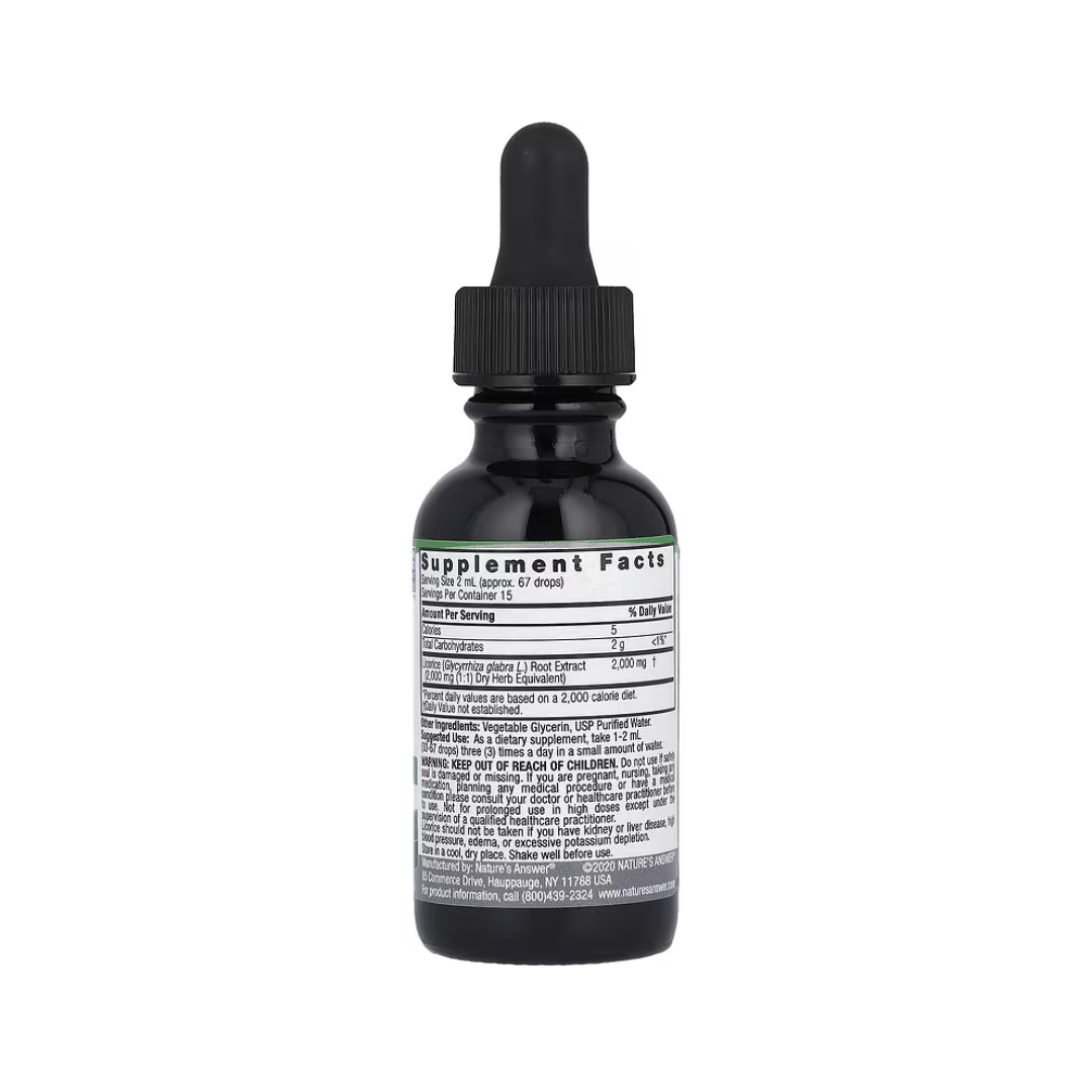 Nature's Answer - Licorice Root | 30 mL