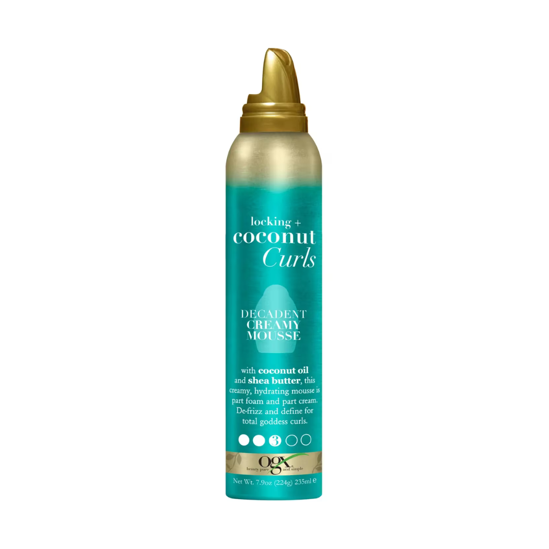 OGX - Locking + Coconut Curls Decadent Creamy Mousse | 224 g
