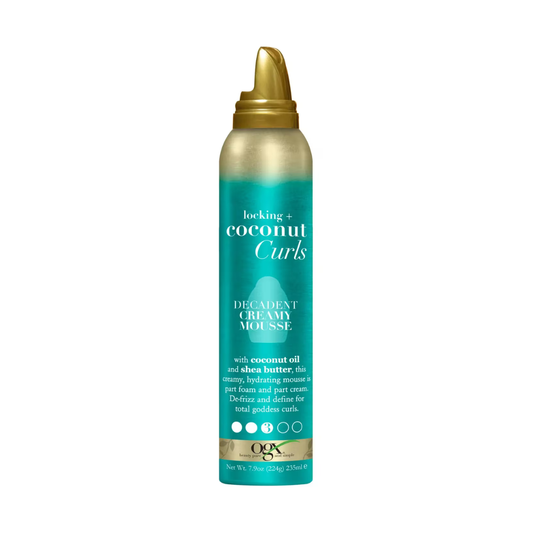 OGX - Locking + Coconut Curls Decadent Creamy Mousse | 224 g