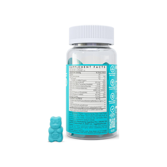 Sugarbear Pro Hair Vitamin Vegan Gummies - 1 Month