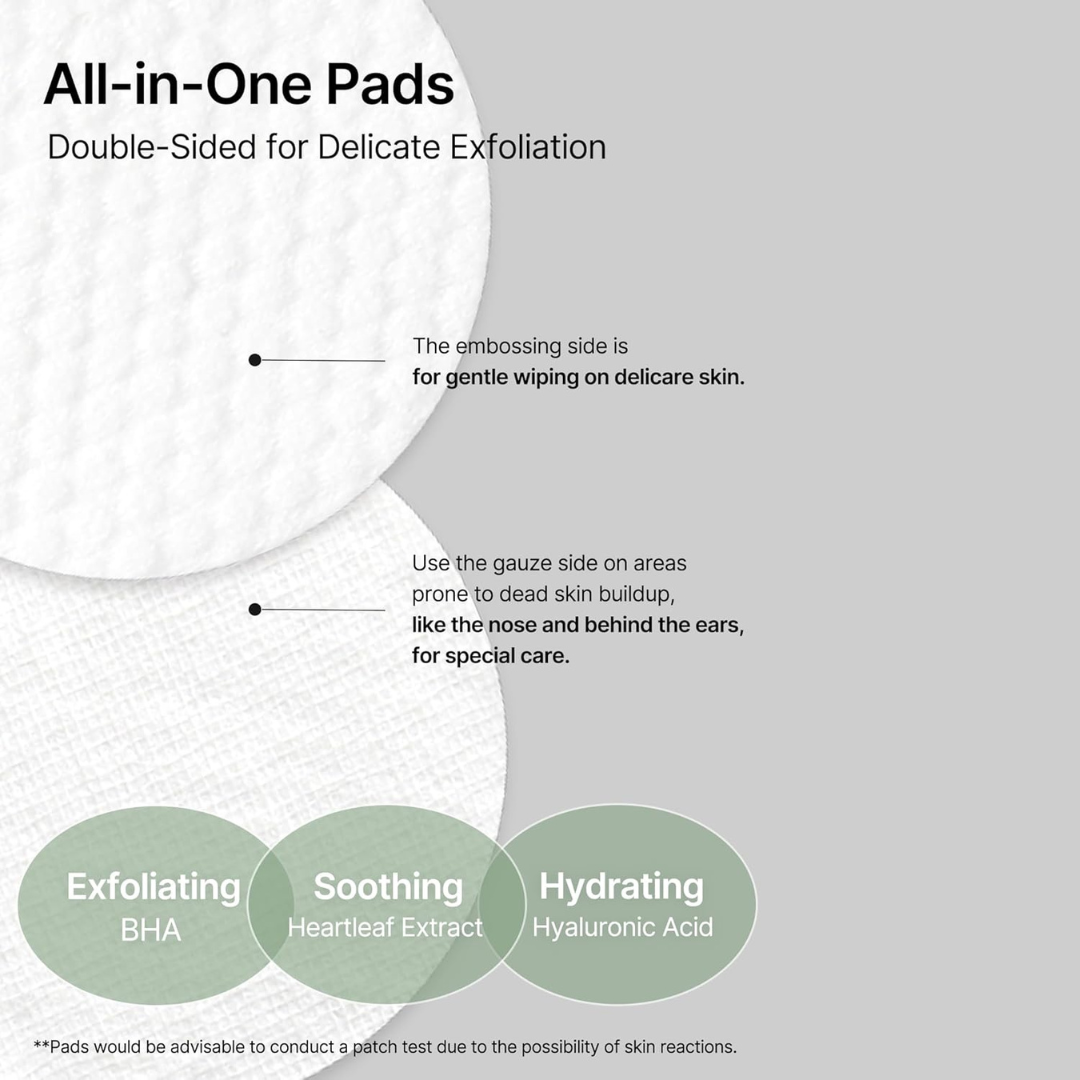 Celimax - Ji Woo Gae Heartleaf BHA Peeling Pad | 60 Pads