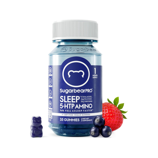 Sugarbear - Sleep Deep 5‑HTP Vitamin Gummies | 1 MONTH
