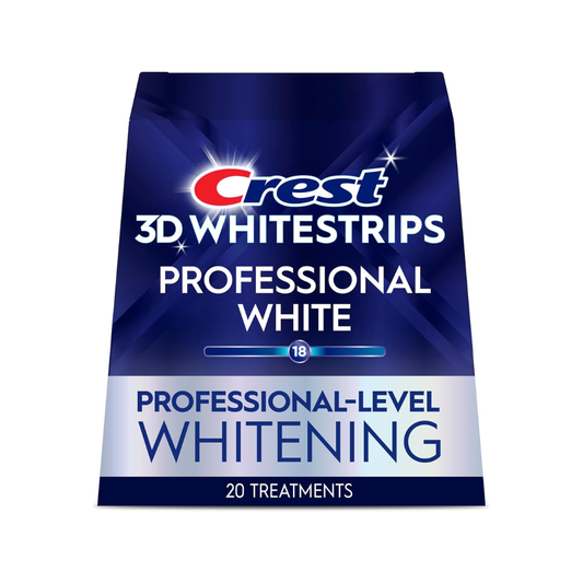 CREST 3D WHITESTRIPS PROFESSIONAL WHITE 20 TREATMENTS, 18 LEVELS WHITER