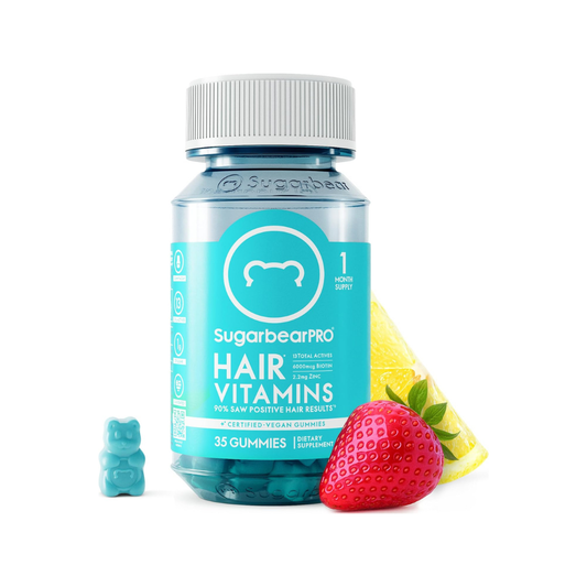 Sugarbear Pro Hair Vitamin Vegan Gummies - 1 Month