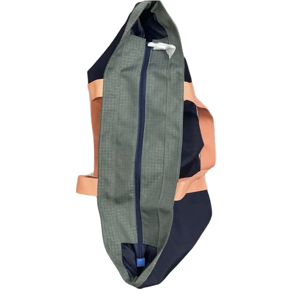 Victoria's Secret - PINK Reversible Large Canvas Tote Bag Navy Colorblock