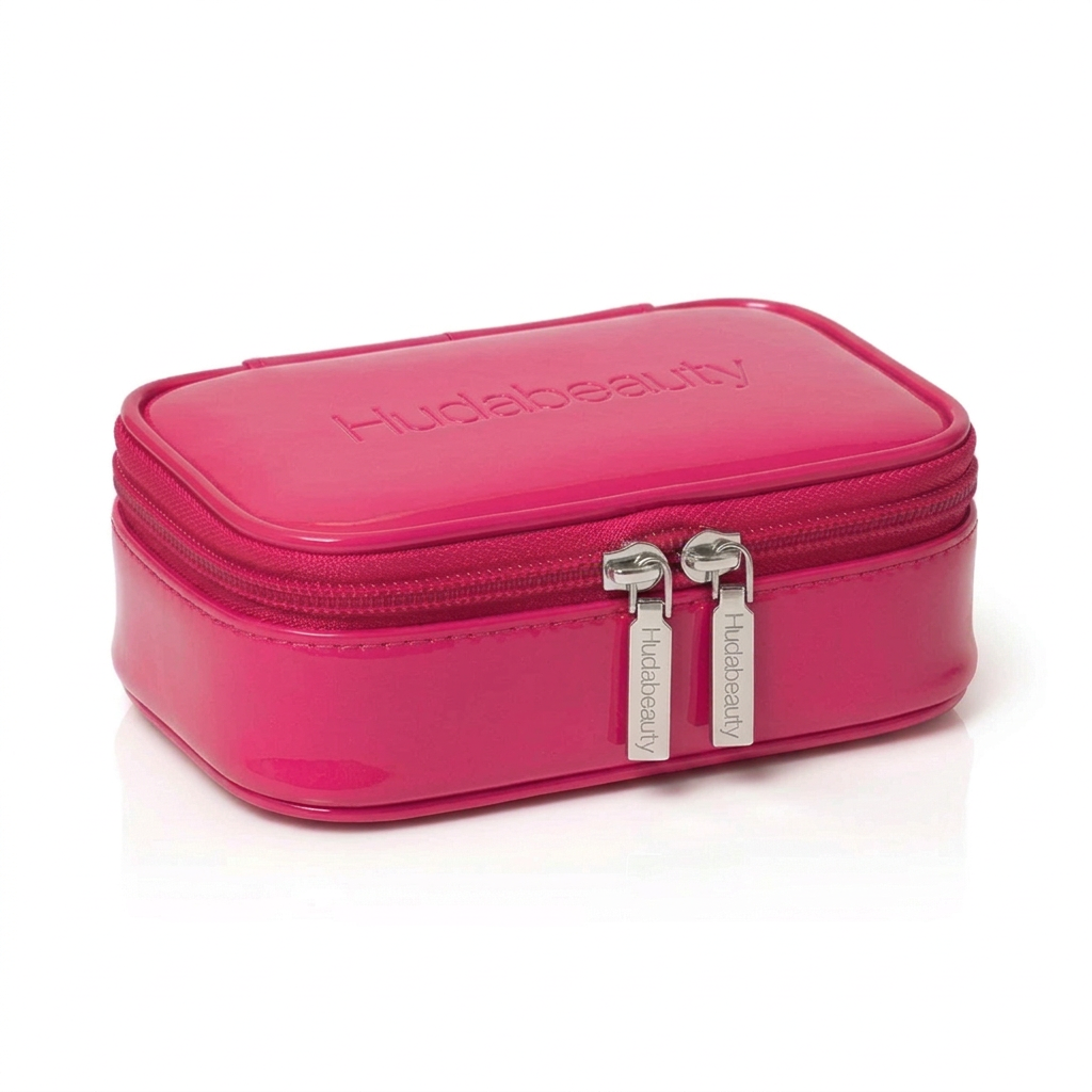 Huda Beauty - Pink Makeup Pouch | Small Size