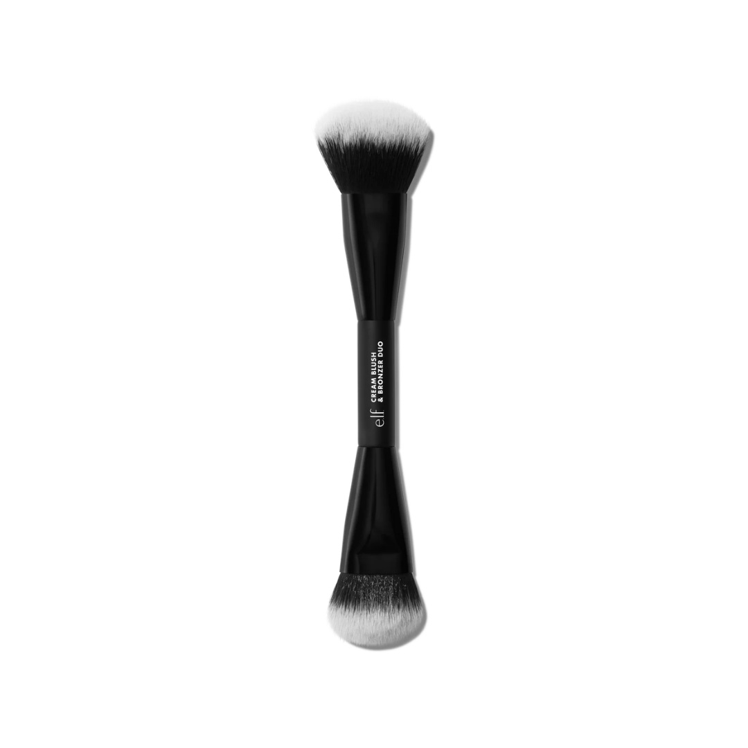e.l.f. CREAM BLUSH & BRONZER DUO BRUSH