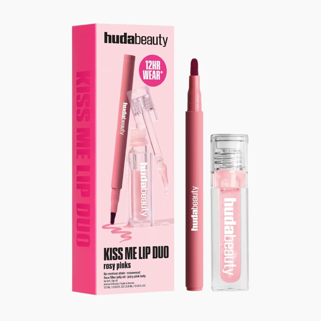 Huda Beauty - HABIBTI ROSY PINK LIP DUO