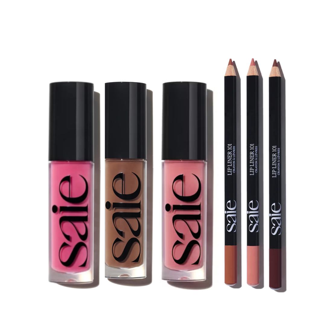 Saie's - Lip Gloss Oils and Lip Liners (Without Box from Limited Edition Set)