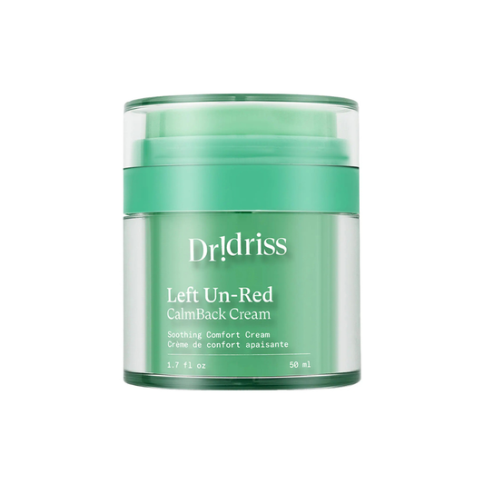 Dr. Idriss - Left Un-Red CalmBack Rich Face Moisturizer for Redness and Skin Barrier Health | 50 mL