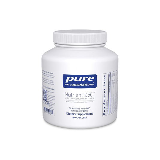 PURE ENCAPSULATIONS - NUTRIENT 950 A WITHOUT COPPER AND IRON | 180 CAPSULES