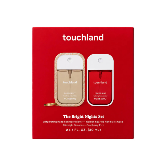 Touchland - Special Edition Bright Nights Hand Sanitizer 2-Pack + Case