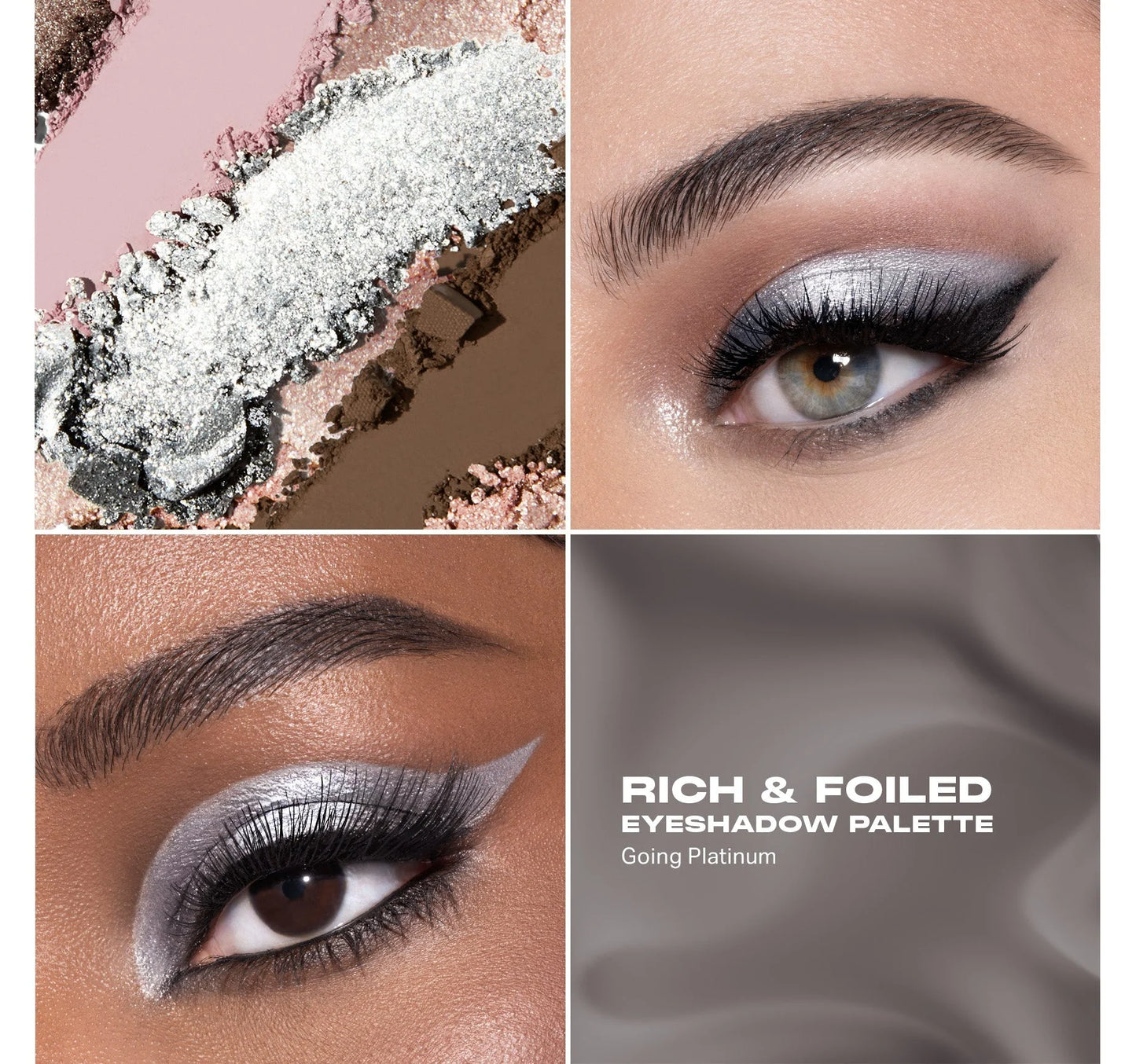 Morphe - Rich & Foiled Artistry Palette - Going Platinum