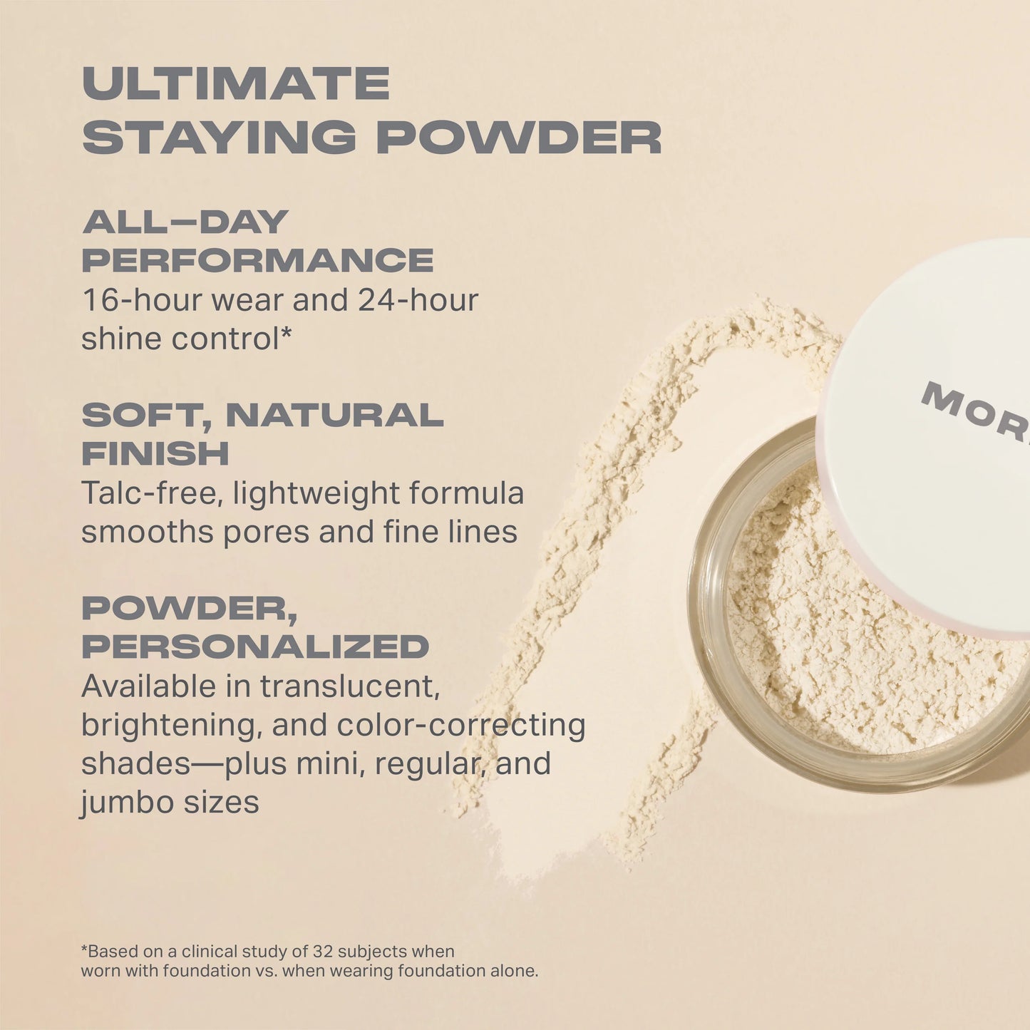 Morphe - BAKE & SET SETTING POWDER | BANANA