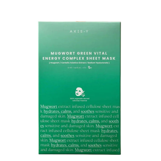 AXIS-Y - Mugwort Green Vital Energy Complex Sheet Mask