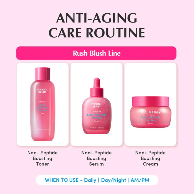 EQQUALBERRY - NAD+ Peptide Boosting Cream | 50 ML