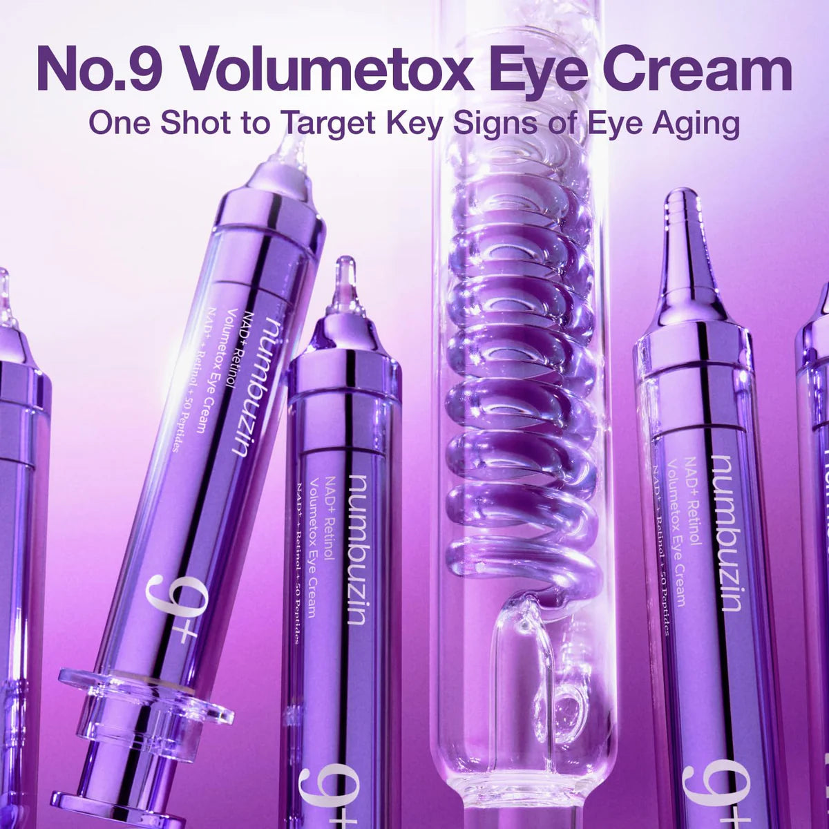 NUMBUZIN - No.9 NAD+ Retinol Volumetox Eye Cream | 10 ML