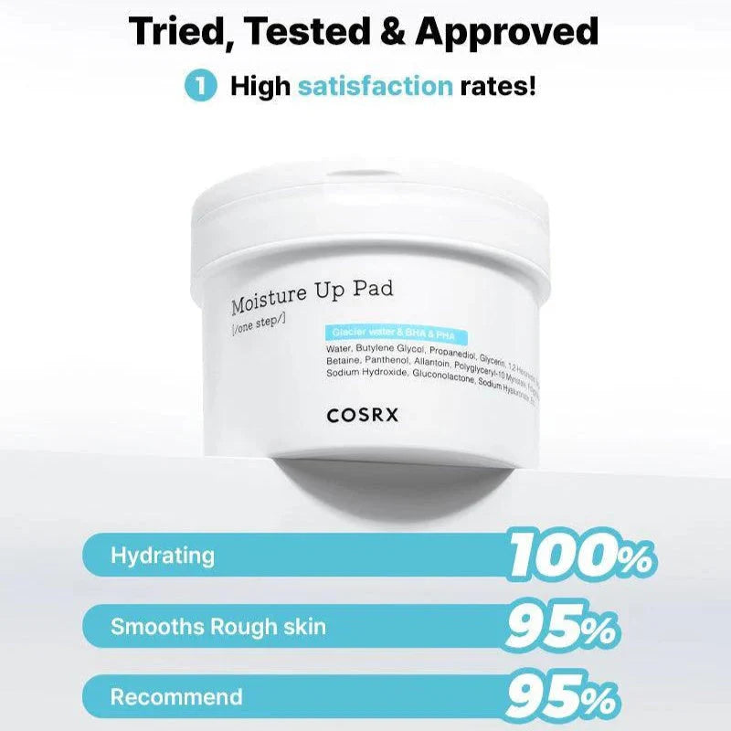 COSRX - MOIRTURE UP Pad | 70 pads