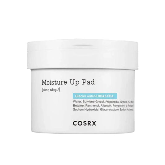 COSRX Moisture Up Pad container on a white background
