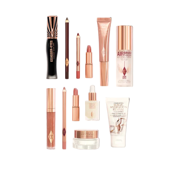 CHARLOTTE TILBURY - CHARLOTTE'S BEAUTY TREASURE CHEST 12 DOOR BEAUTY ADVENT CALENDAR 2025