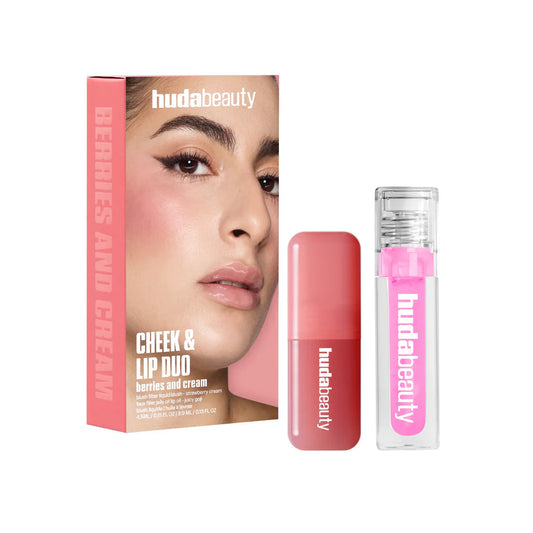 HUDA BEAUTY - CHEEK & LIP DUO BERRIES AND CREAM