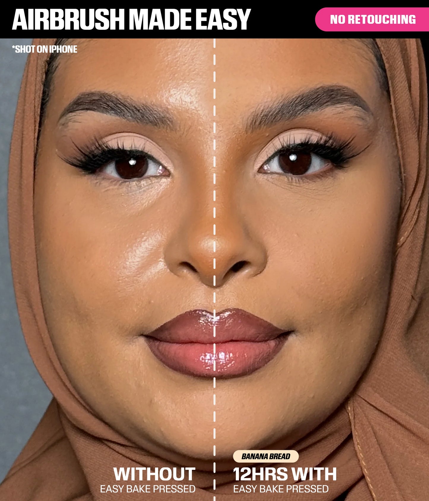 Huda Beauty - EASY BAKE PRESSED POWDER PHONE GRIP