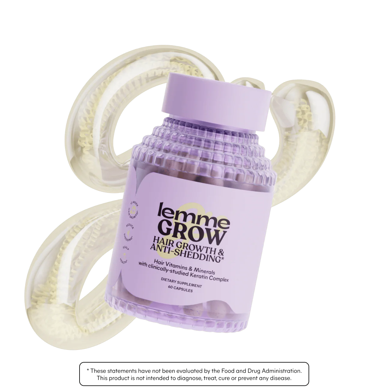 Lemme - Grow Hair Growth Capsules for Women | 60 Capsules