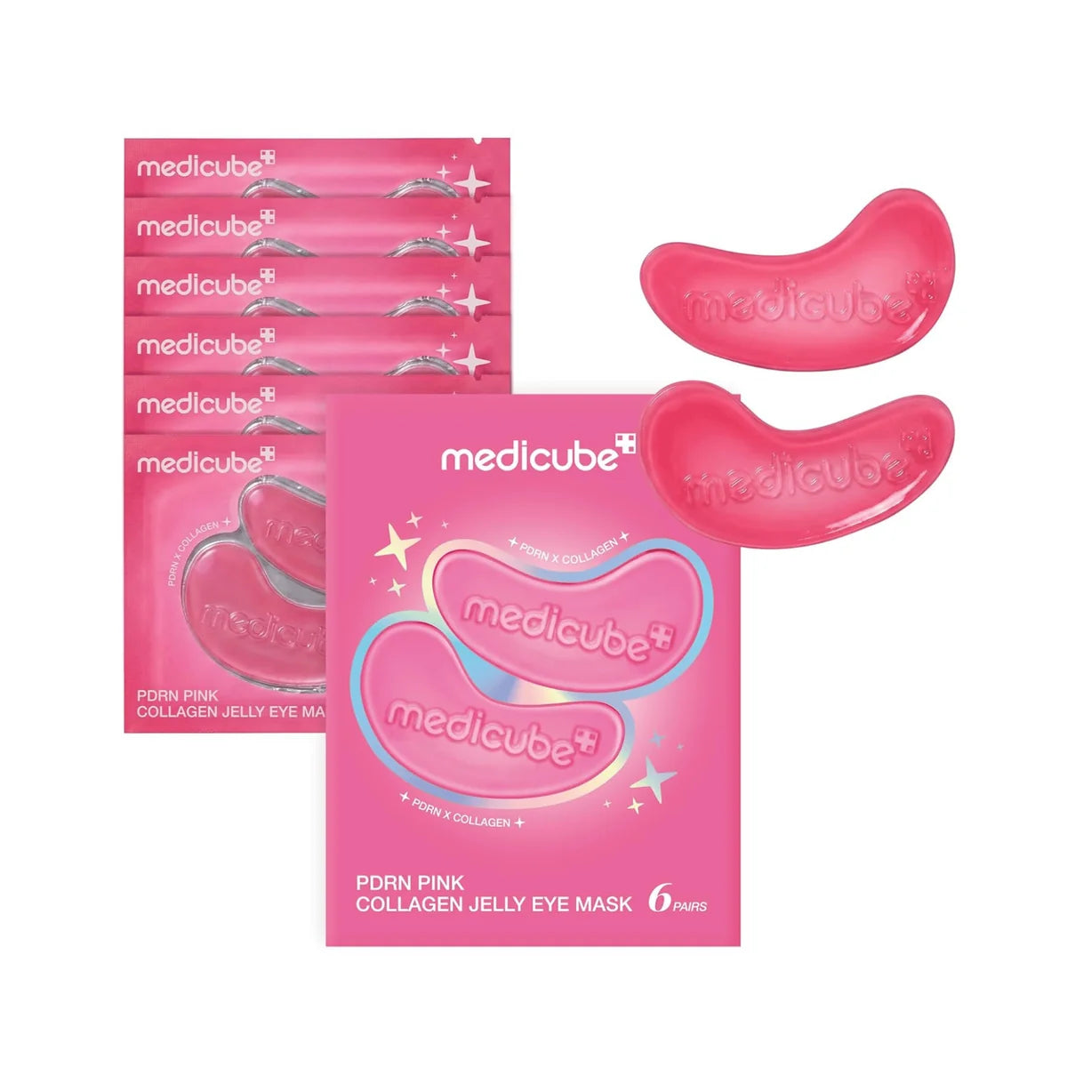 MEDICUBE - PDRN PINK COLLAGEN JELLY EYE MASK
