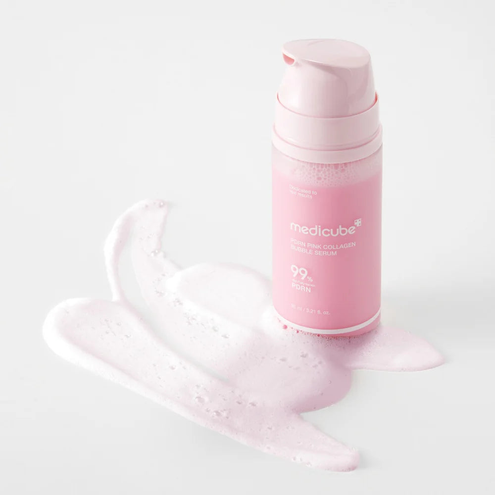 MEDICUBE - PDRN Pink Collagen Bubble Serum 95 ML
