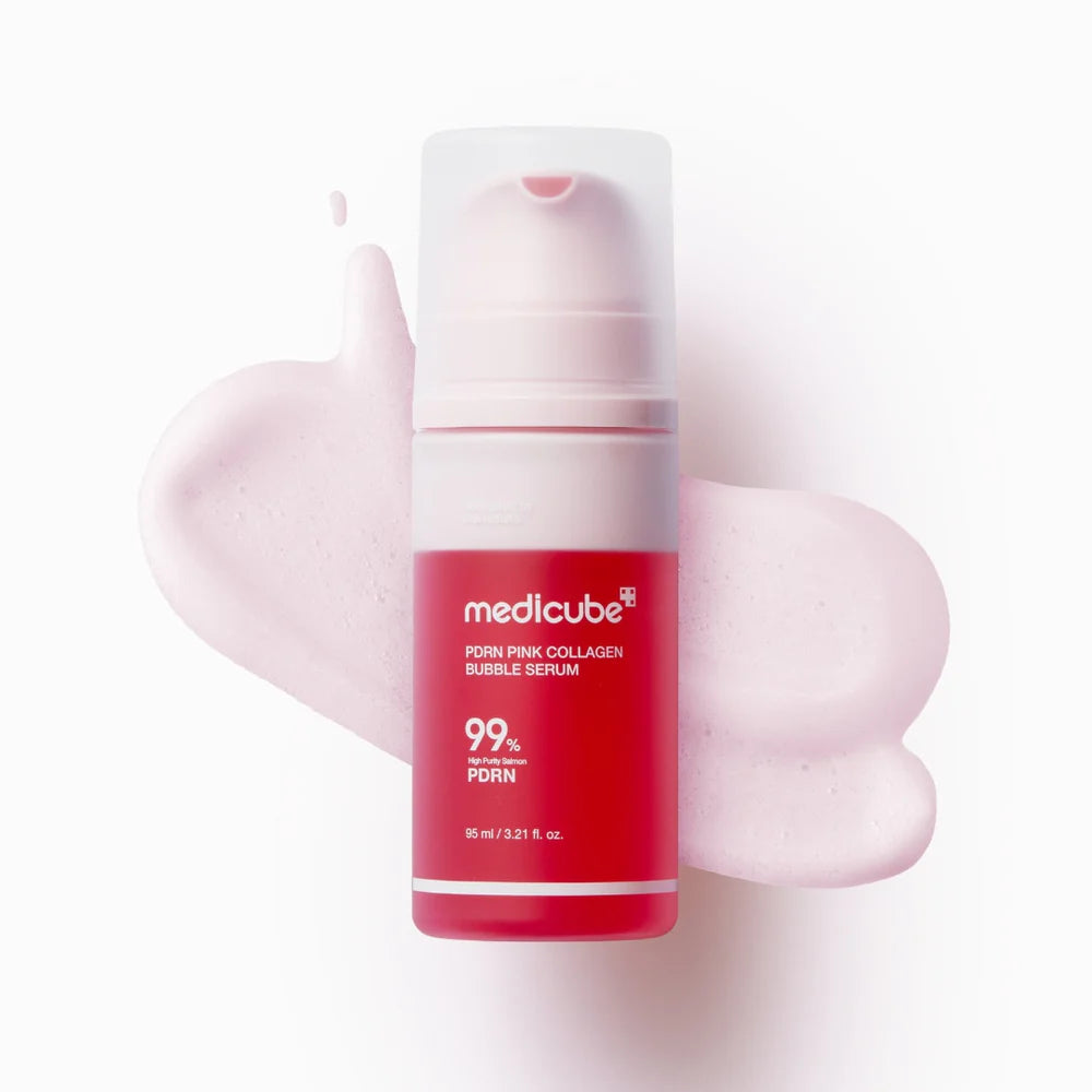 MEDICUBE - PDRN Pink Collagen Bubble Serum 95 ML
