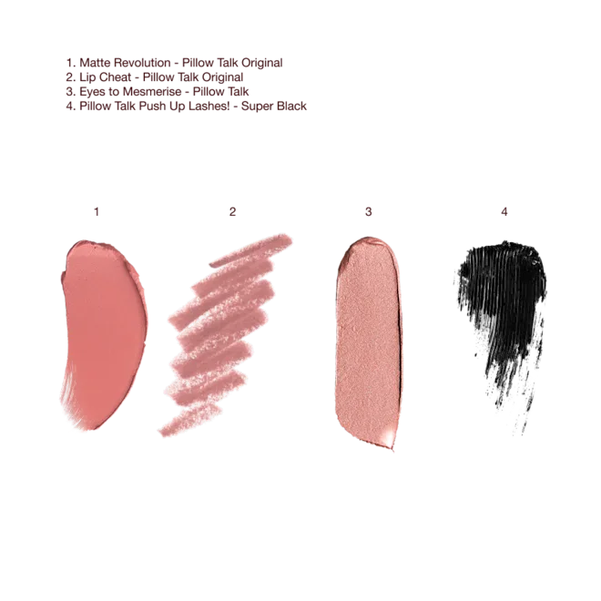 Charlotte Tilbury - Pillow talk icons on the go - Lip & Eye kit