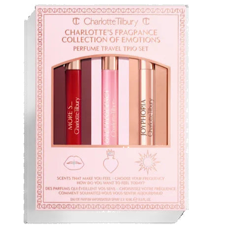 Charlotte Tilbury - Fragrance Collection of Emotions Perfume Travel Trio Set