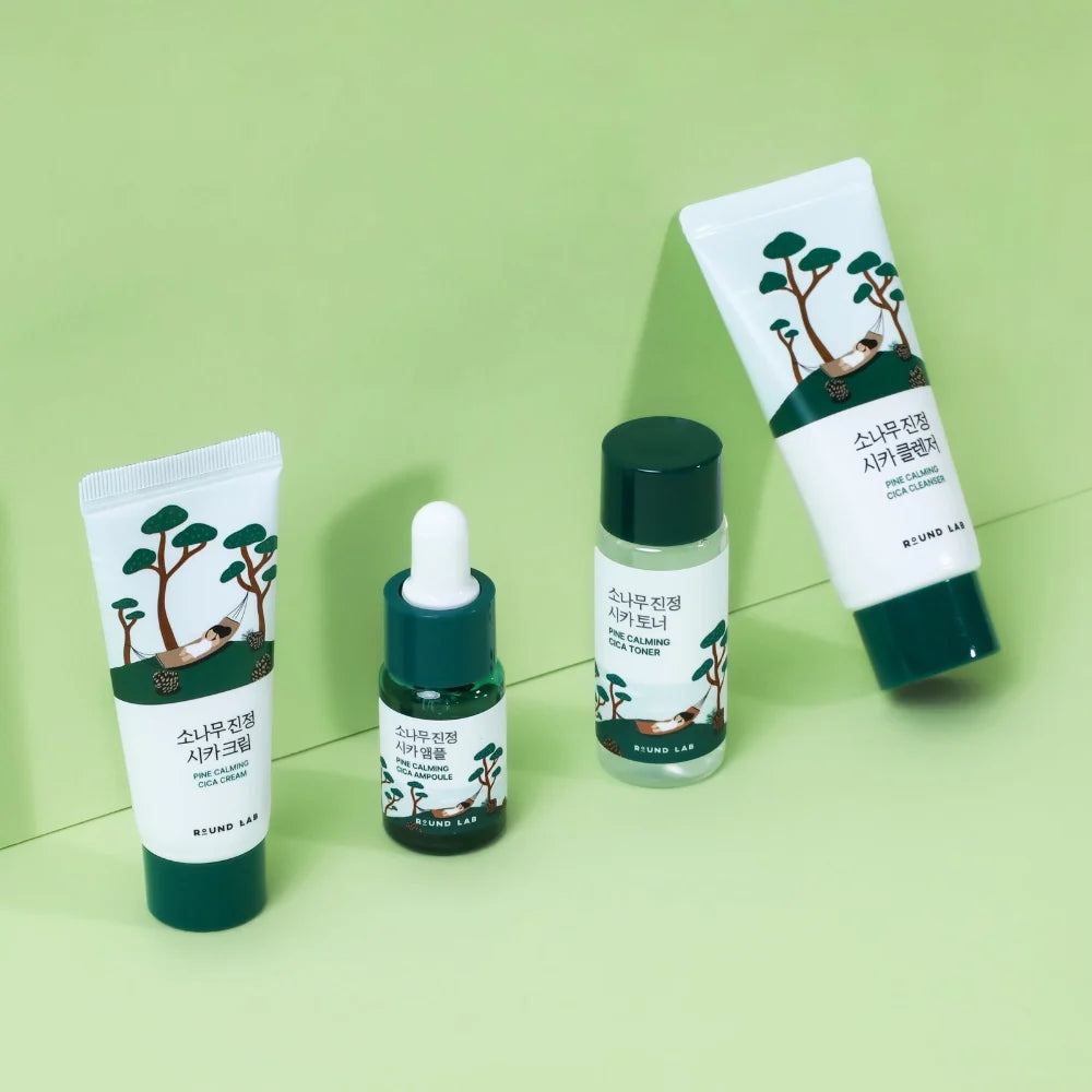 ROUND LAB - Pine Calming Cica trial kit