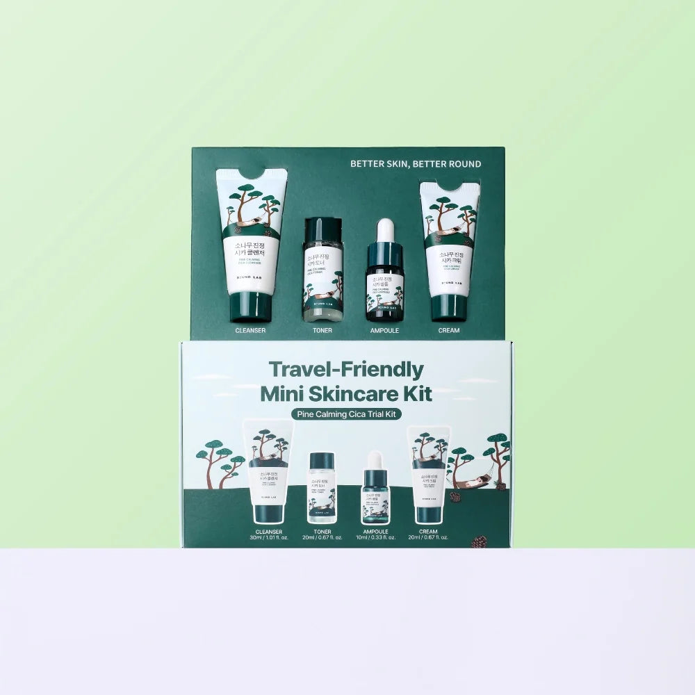 ROUND LAB - Pine Calming Cica trial kit
