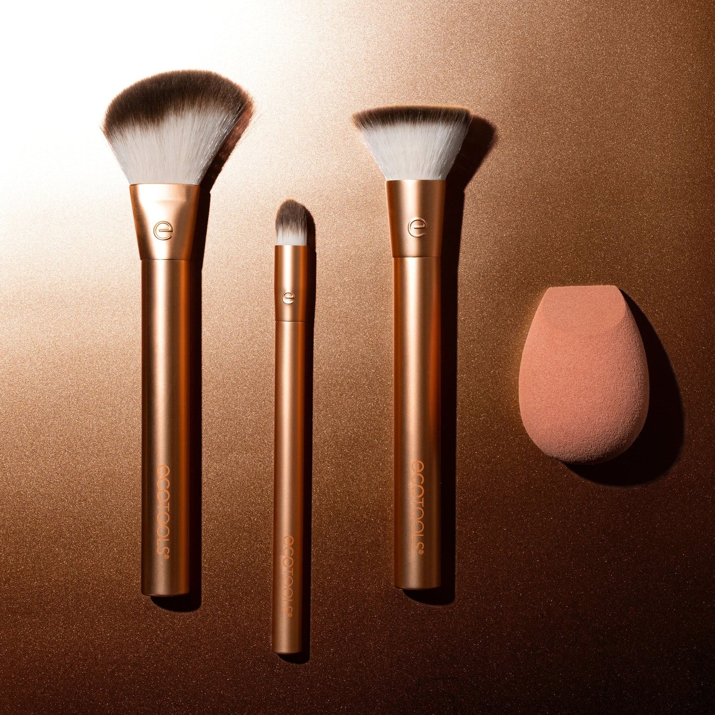 Ecotools - Precious Metal Face Blend And Sculpt Kit